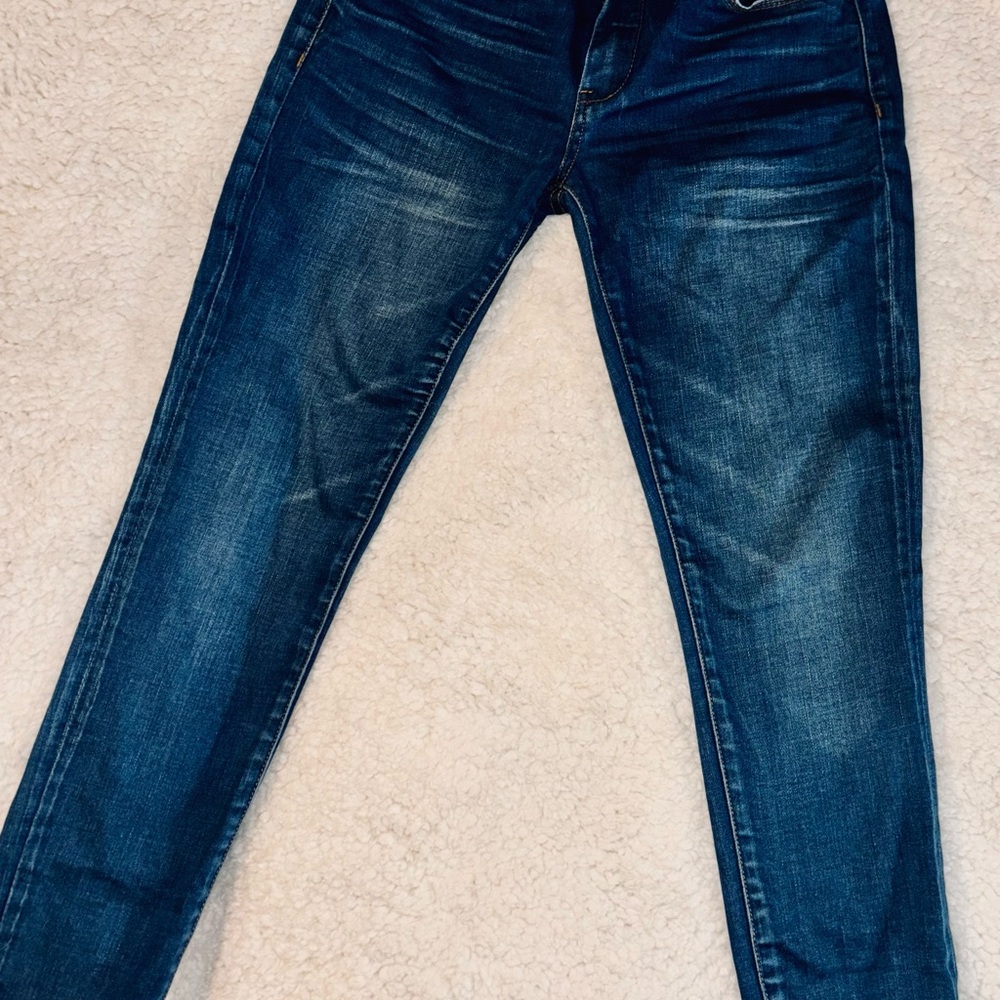 BlankNYC Women’s Blue Jeans - Mid-Rise, Ankle Length, Versatile Style.